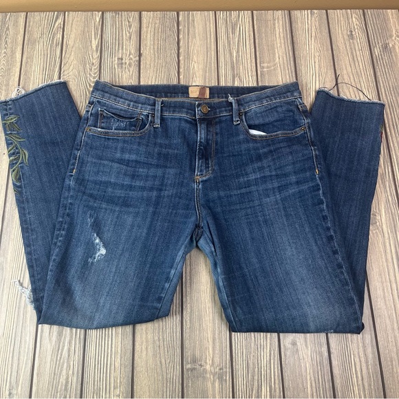 Driftwood Jackie Embroidered Jeans Women's Size 31 - Picture 3 of 16